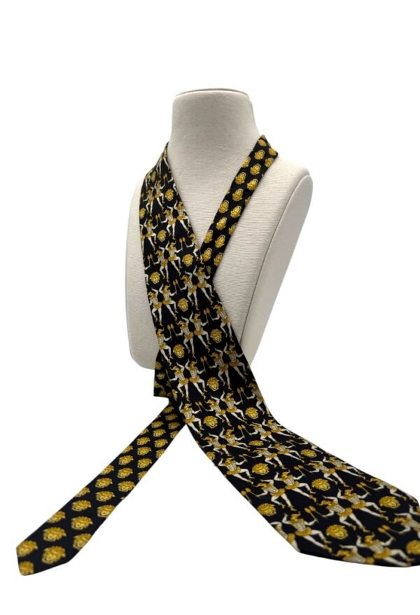 VERSACE - TIE VINTAGE MONOGRAM